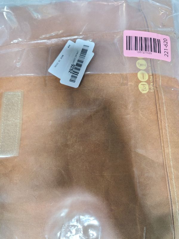 Photo 1 of 2 Pcs Insulated Brown Paper Lunch Bags, Reusable Lunch Bag Large Retro Sacks Thermal Insulation Food Storage Handbag for Adults Office Work Picnic Travel Snacks - 7.8"L x 5.9"W x 11.8"