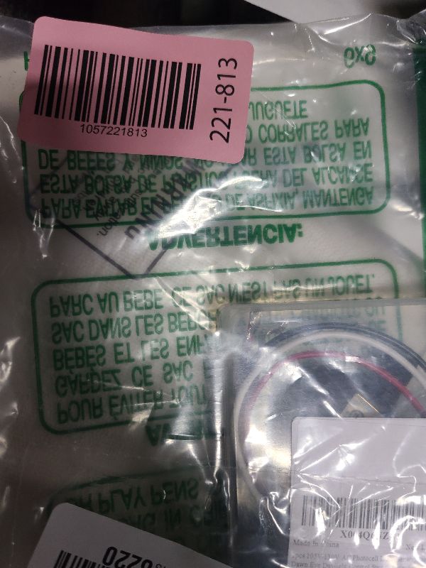 Photo 1 of 2pcs 105V-130V AC Photocell Light Sensor, Dusk to Dawn Eye Daylight Control Switch Sensor with Nuts and Washer for Outdoor Lighting Photoelectric