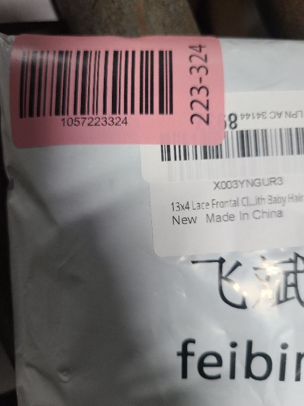 Photo 1 of 13x4 Lace Frontal Closure Straight Human Hair Ear to Ear HD Lace Frontal Closure Free Part Brazilian Straight Hair Extensions 150% Density Lace Frontal Human Hair Pre Plucked with Baby Hair 12 Inch