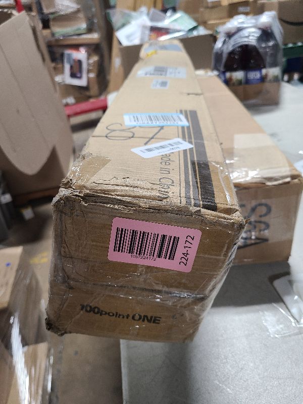 Photo 1 of 100pointONE Extra Large Office Chair Mat for Carpet, 48" x 60" Clear Desk Chair Mat for Low Pile Carpeted Floors- Easy Glide Plastic Floor Mat for Office Chair on Carpet