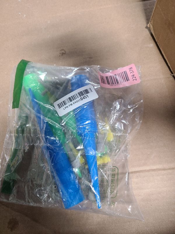 Photo 1 of 24 Pack Self Watering Spikes for Indoor/Outdoor Plants,Self Watering Planter Insert with Adjustable Drip Valve,Auto Vacation Plant Watering Devices,Plants Water System,Self-watering Stakes