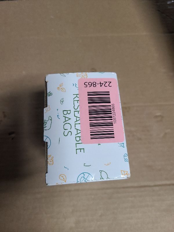 Photo 1 of 100% Compostable Food Storage Bags [Sandwich 150 Pack] Eco-Friendly Freezer Bags, Resealable Bags, Heavy-Duty, Reusable, by Earth's Natural Alternative, off white