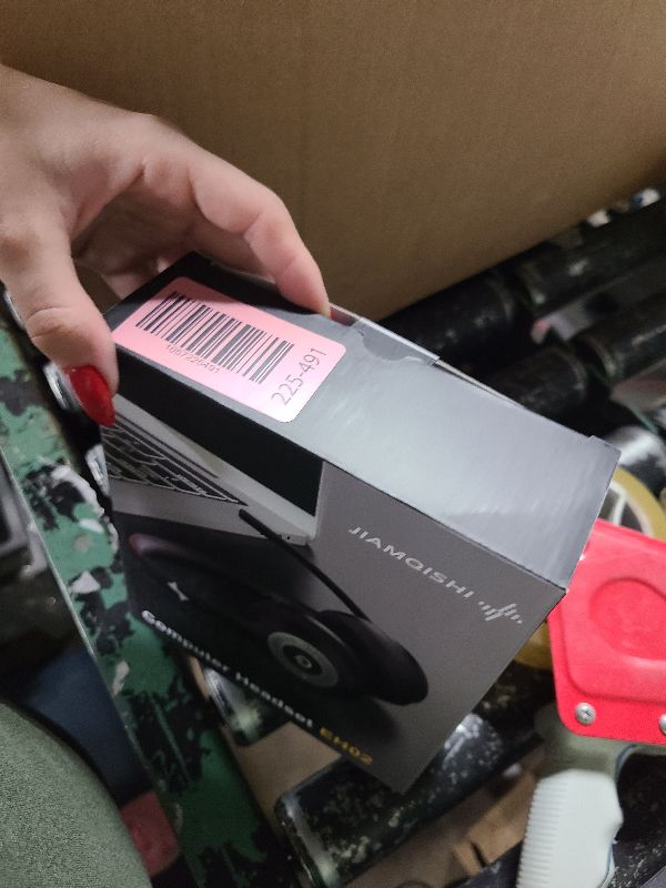 Photo 1 of
JIAMQISHI Wireless Headset with AI Noise Cancelling Microphone Bluetooth Headset - Bluetooth V5.2 Headphones with USB Dongle & Mic Mute for Computer/Laptop/PC/iPhone/Android/Cell Phones/Zoom