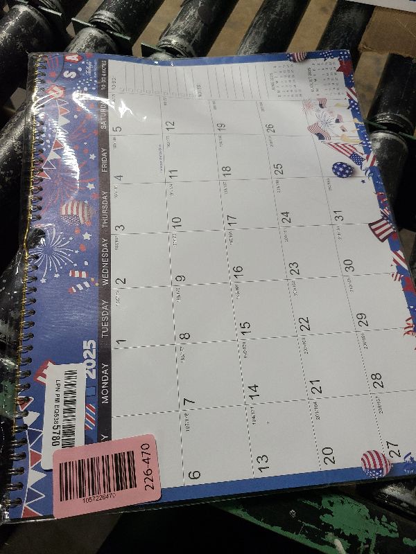 Photo 1 of 2026 Calendar - 2026 Wall Calendar, January 2026 - December 2026, 14.8" x 11.6", 2026 Calendar Planner with Twin-Wire Binding, Hanging Hook - 12 Different Themes