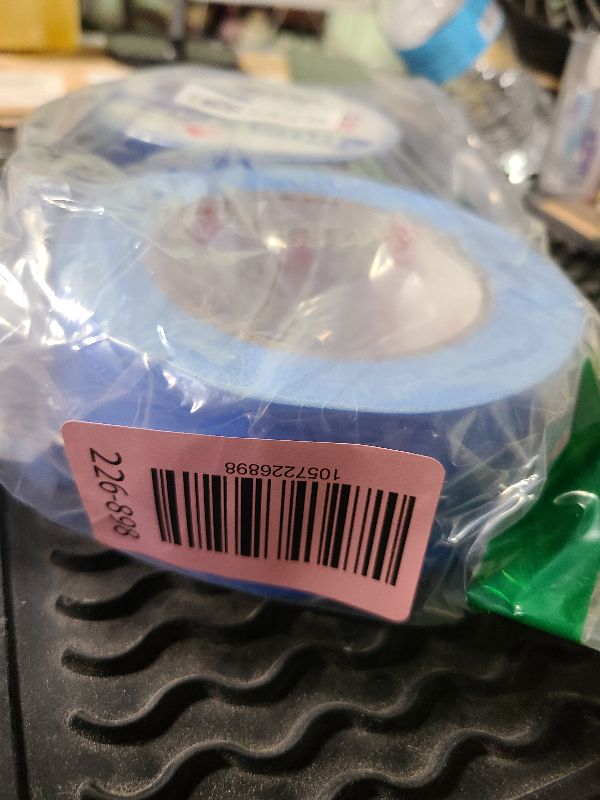 Photo 1 of 2 Pack Blue Duct Tape Heavy Duty,9 Mil Thickness,2 Inches x 30 Yards,Strong Industrial Strength,Flexible,No Residue,Waterproof and Tear by Hand,Multi-Use for Indoor & Outdoor Repairs