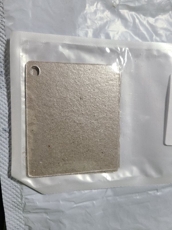 Photo 1 of 3 Pack Microwave Waveguide Cover Cuting-Free Mica Sheets Microwave Oven Replacement Parts for Galanz, 11x7cm