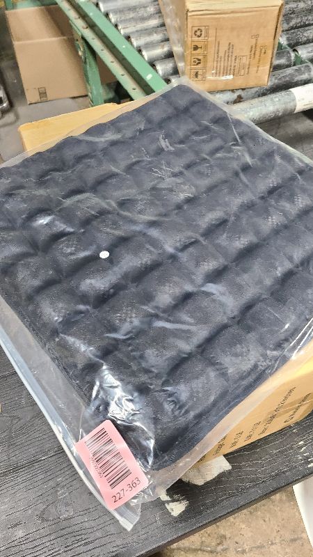 Photo 1 of 2PCS Car Seat Cushion,[Autumn Winter Car Essentials] Soft Plush Car Seat Covers with Storage Pocket for Comfortable Driving,Universal Car Interior Accessories Memory Foam Seat Cushion (Black)