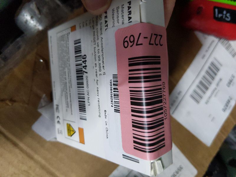 Photo 1 of 3D Pedometer for Walking with Removable Clip and Carabiner Simple Step Counter for Walking Accurate Clip On Step Tracker for Men Women Kids (Black)