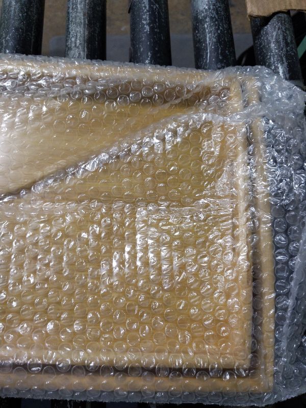 Photo 1 of 2 Pack Bamboo Serving Tray with Handles, Portable Bed Tray for Breakfast Dinner, Eating Trays for Living Room,Restaurants