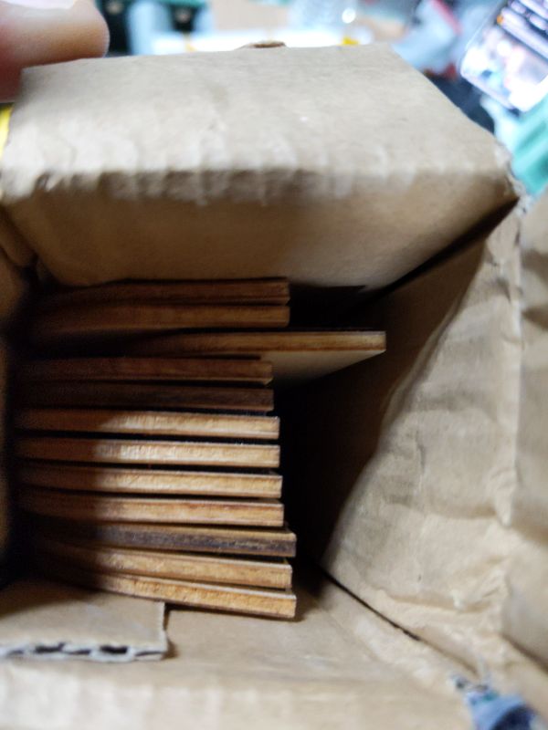 Photo 1 of 12 Pack Unfinished Scalloped Wood Trim Molding with Adhesive Backing Cute DIY Edge Decorative Wall Trim for Home Cabinet Shelf Window Door Decor 15.75 x 1.57 Inch