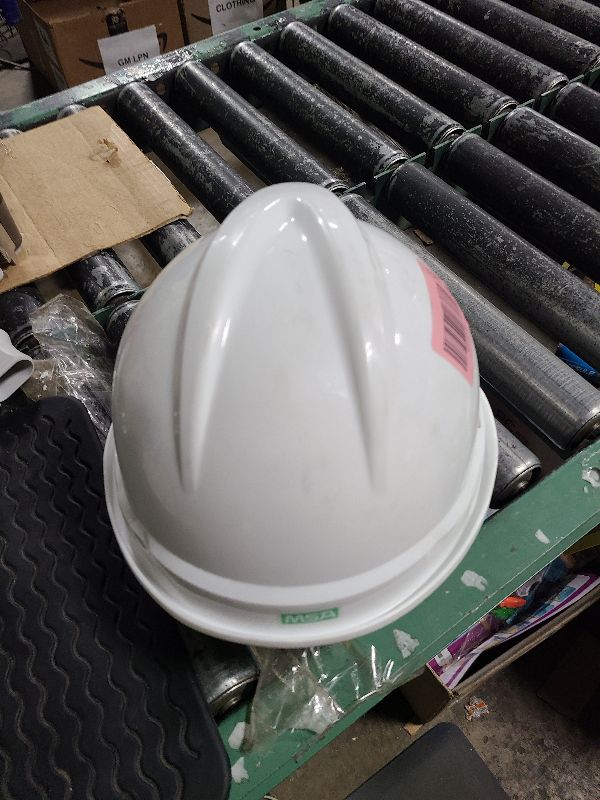 Photo 1 of  OSHA Hard Hats for Construction ANSI Approved Safety Helmet 6 pt. Ratchet Suspension Cascos De Construccion ANSI Z89.1-2014 Type I Class C Hardhats(T1 White)