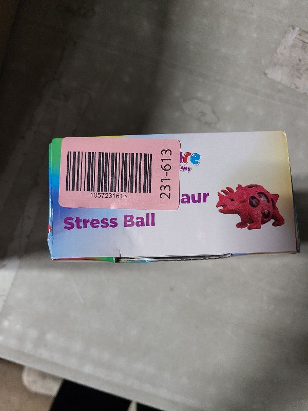 Photo 1 of 6 Pack Stress Balls, Vent Dinosaur Fidget Mesh Squishy Stress Relief Toys for Adults Anxiety Sensory Squeeze Pop Colorful Basket Stuffers Classroom Student Rewards Carnival Prizes Birthday Goody Bag