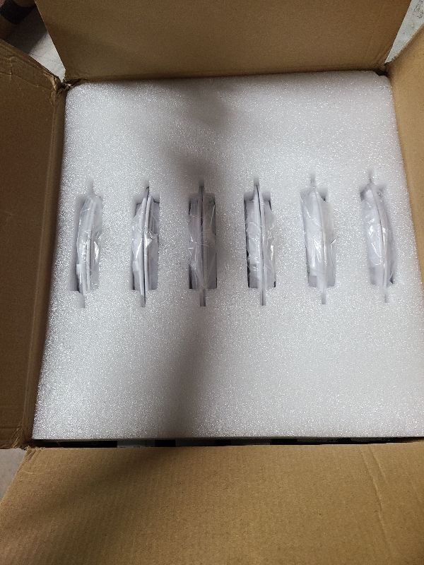 Photo 1 of 12 Pack 6 Inch Ultra-Thin LED Recessed Ceiling Light with Junction Box, Recessed Lighting 6 Inch 6000K Dimmable Clear White, 15W 220W Eqv, 1200LM High Brightness - ETL and Energy Star Certified