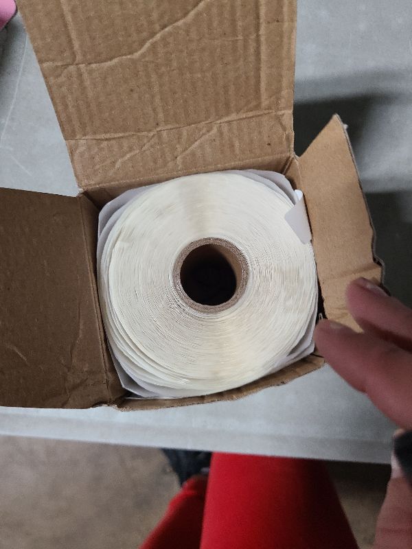 Photo 1 of TuSamper 3 Inch (76.2mm x 76.2mm) Round Thermal Printer Label Stickers Self-Adhesive Circle Convenient Multi-Purpose Blank 3" Sticker Roll for Family Classification, Gift Sealing, White (500Pcs)