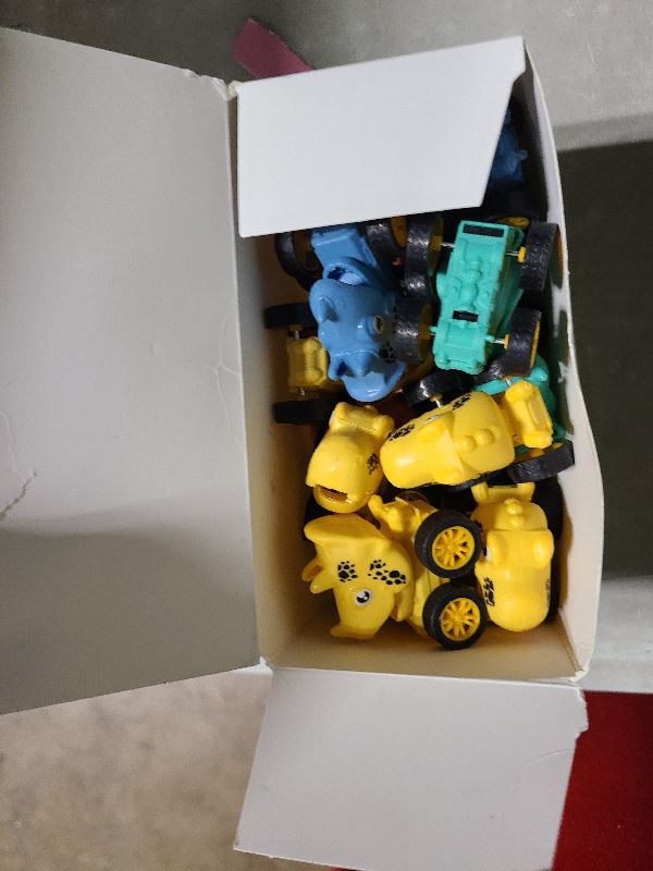 Photo 1 of 18Pcs Dinosaur Pull Back Cars Set for Kids Toddlers, Bulk Mini Racing Vehicles Toys Party Favors, Pinata Fillers, Goodie Bag Stuffers, Classroom Prizes for Boys Girls
