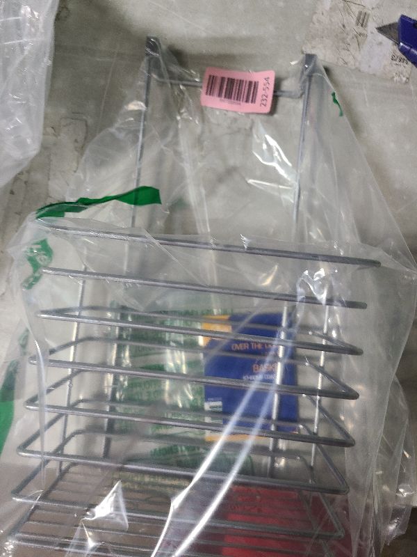 Photo 1 of YBM Home 2217vc Ybmhomes Over The Door Storage Basket, Chrome