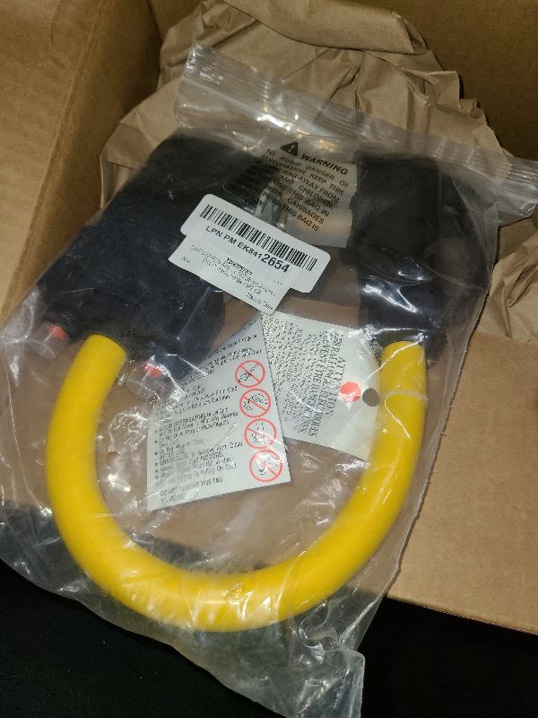 Photo 1 of [240V to 120V] 30 Amp to 20 Amp 110 Adapter with Circuit Breaker Dryer Adapter Cord Distribution NEMA 14-30 Adapter to 4X 5-15R/5-20R T-Blade Multiple Use ETL Listed 1.5 FT Household Outlet