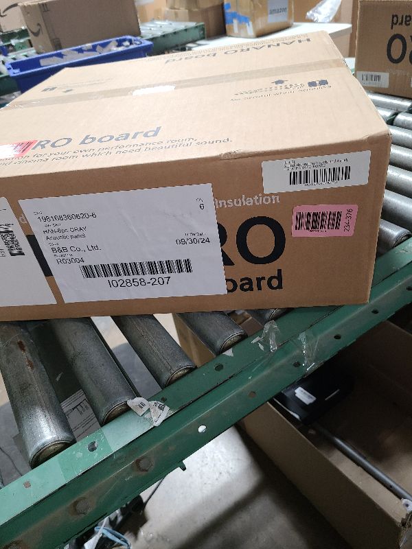 Photo 1 of 6 Pack Acoustic Panels Self-adhesive, 19.7"X 19.7" X 1.2" Soundproof Wall Panels, Wall Decoration Sound Absorbing Palnel, 3 layers and High Density for Home Studio, Flame Retardant (Gray, 6 pk)