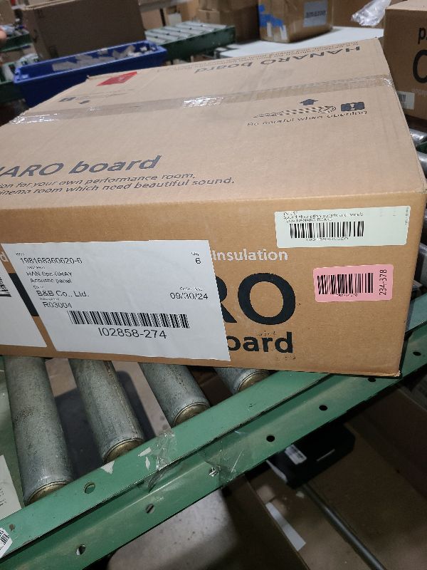 Photo 1 of 6 Pack Acoustic Panels Self-adhesive, 19.7"X 19.7" X 1.2" Soundproof Wall Panels, Wall Decoration Sound Absorbing Palnel, 3 layers and High Density for Home Studio, Flame Retardant (Gray, 6 pk)