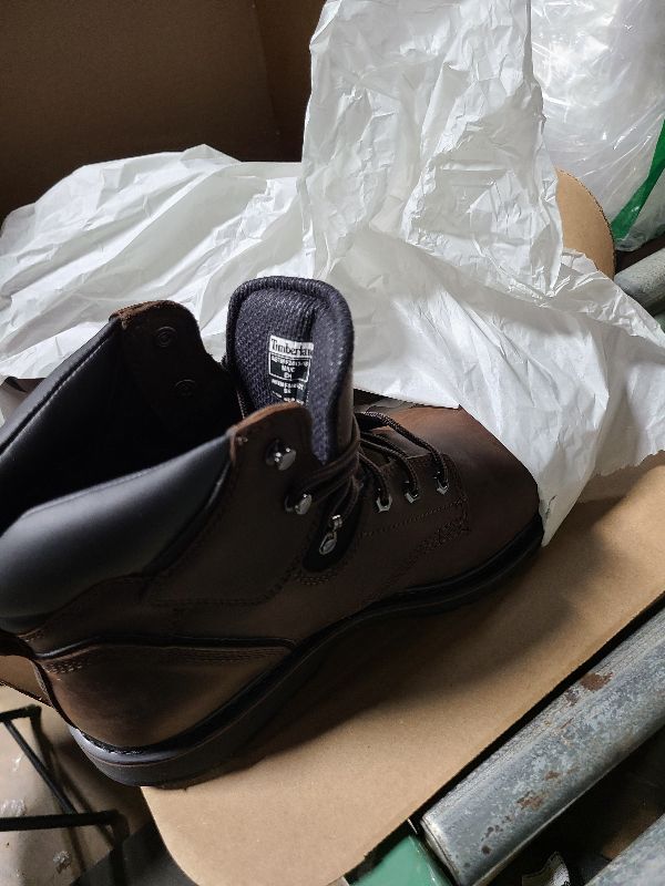Photo 1 of Timberland PRO Men's Pit Boss 6 Inch Steel Safety Toe Industrial Work Boot, Brown-2024 New, 11 W
