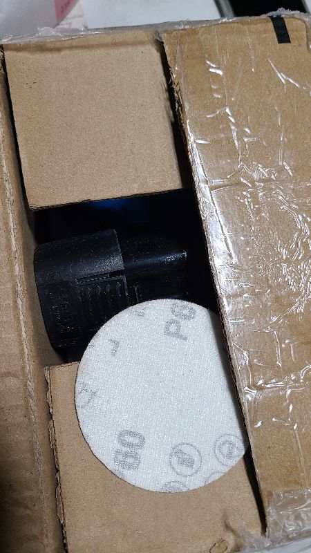 Photo 1 of 16.8V Cordless Electric Sander with 36PCS Sandpapers, 3500 RPM, 2Pcs 3.0Ah Batteries, Lightweight & Compact Design for Wood, Metal, Paint Removal, and DIY Projects