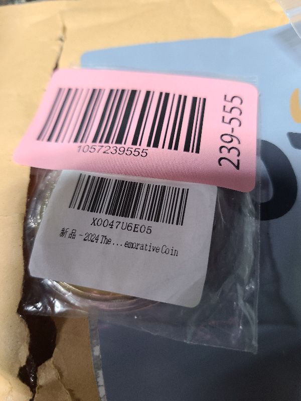 Photo 1 of 2024 The United States Statue of Liberty Coin Eagle Coin Gold Plated Coin 1oz Uncirculated Commemorative Coin