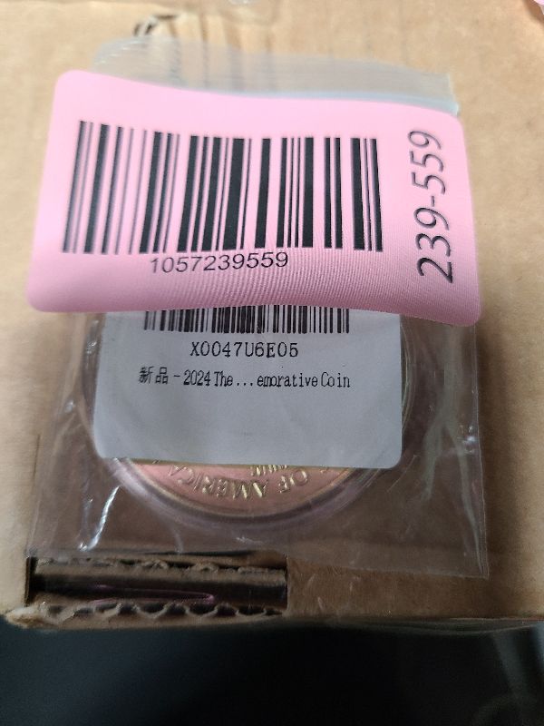 Photo 1 of 2024 The United States Statue of Liberty Coin Eagle Coin Gold Plated Coin 1oz Uncirculated Commemorative Coin