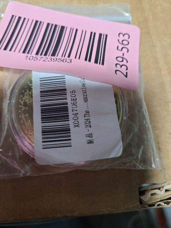 Photo 1 of 2024 The United States Statue of Liberty Coin Eagle Coin Gold Plated Coin 1oz Uncirculated Commemorative Coin