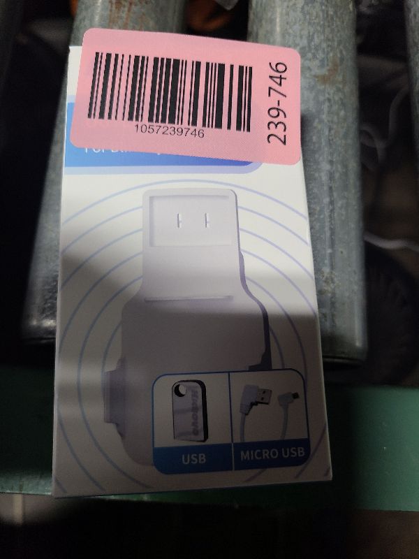 Photo 1 of 256GB USB Flash Drive & Outlet Wall Mount for Blink Sync Module 2 with Short Cable - Save Space - No Messy Wires - Easy Move Mount Bracket Holder for Blink Outdoor Indoor Security Camera (1 Pack)