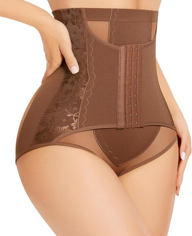 Photo 1 of  Shapewear Tummy Control Underwear for Women Faja Body Shaper Postpartum High Waisted Slimming Butt Panties Seamless
(XL)