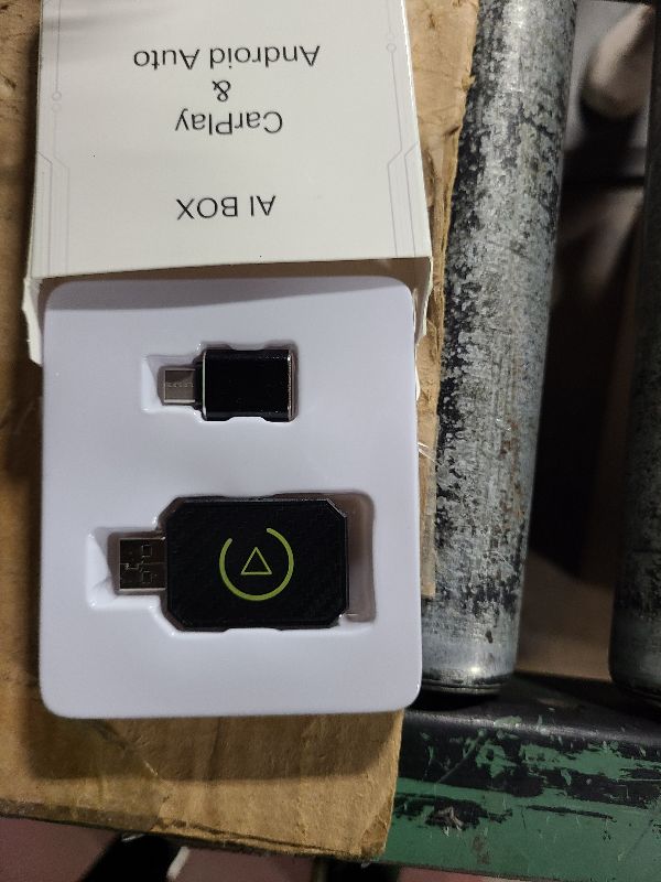 Photo 1 of 2 in 1 Mini Wireless CarPlay & Android Auto Wireless Adapter - Wireless CarPlay Adapter Converts Factory Wired CarPlay to Wireless Android Auto Car Adapter Plug and Play Compatible iPhone/Android