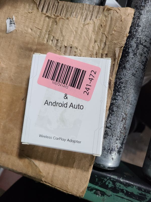 Photo 1 of 2 in 1 Mini Wireless CarPlay & Android Auto Wireless Adapter - Wireless CarPlay Adapter Converts Factory Wired CarPlay to Wireless Android Auto Car Adapter Plug and Play Compatible iPhone/Android