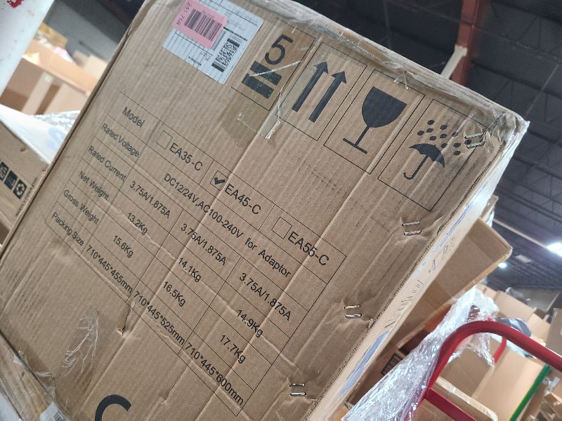 Photo 1 of 12 Volt Refrigerator, 53QT(50L) Compressor Electric Cooler with Wheels, Car Fridge with APP Control, Portable Freezer -13?~68?, 12/24V DC 110-240V AC Car Cooler for Camping, Travel, Road Trips