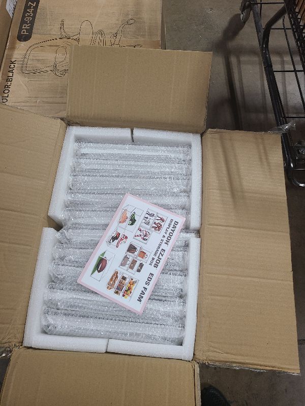 Photo 1 of 10 Pack Purse Organizer for Closet,Clear Acrylic Display Case for Handbag,Plastic Stackable Acrylic Storage Boxes with Lids Clear Bag Organizer Containers for Collectibles,Figures,Shoes,Cosmetic