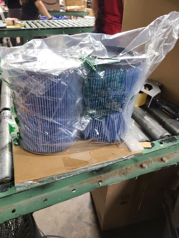 Photo 1 of 2 Pack VF5000 Replacement Filter, Standard Wet/Dry Vac Filter Vf5000 Compatible with Vacs Wet Dry 5-20 Gal, 6-9 Gal Husky Vacuum