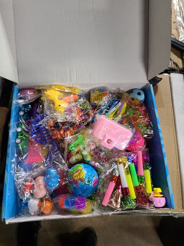 Photo 1 of 1000Pcs Party Favors for Kids, Fidget Toys Bulk, Birthday Gift Toys, Fidgets Stocking Stuffers, Treasure Box Birthday Party, Goodie Bag Stuffers, Carnival Prizes, Pinata Stuffers, Classroom Prizes
