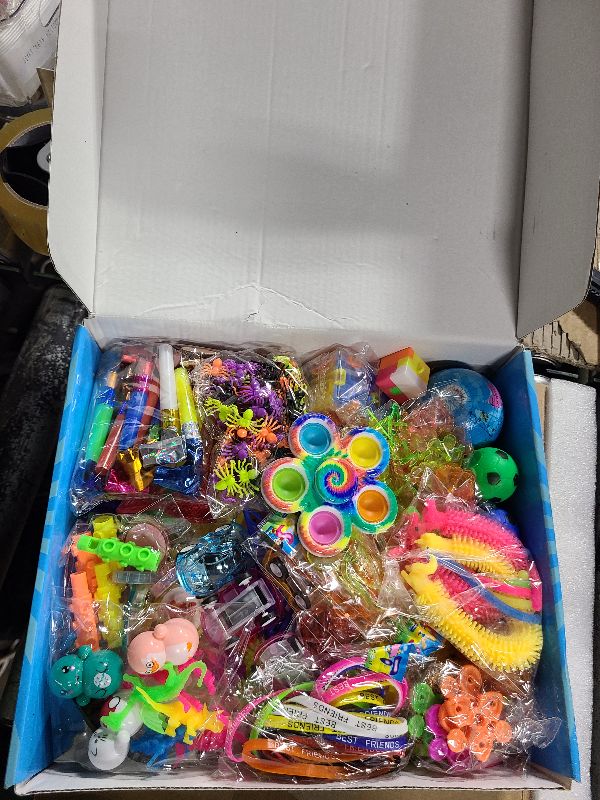 Photo 1 of 1000Pcs Party Favors for Kids, Fidget Toys Bulk, Birthday Gift Toys, Fidgets Stocking Stuffers, Treasure Box Birthday Party, Goodie Bag Stuffers, Carnival Prizes, Pinata Stuffers, Classroom Prizes