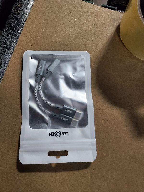 Photo 1 of 2 Pack Lightning to USB C Adapter, Lightning Female to USB C Male Cable Adapter Type C Charger Connector Cable for iPhone 16 15 Pro Max Plus,iPad, Samsung S24/S23, Support Fast Charging & Data Sync