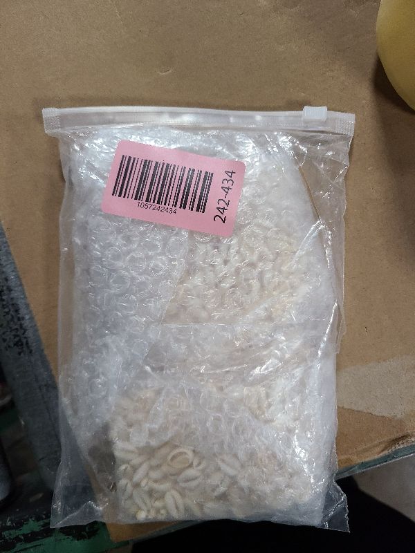 Photo 1 of 120pcs White 16mm Natural Spiral Shell Beads Smooth Cut Oval Beach Seashells Cowrie Shell Loose Spacer Beads Charms No Hole for Summer DIY Earring Bracelet Necklace Jewelry Making