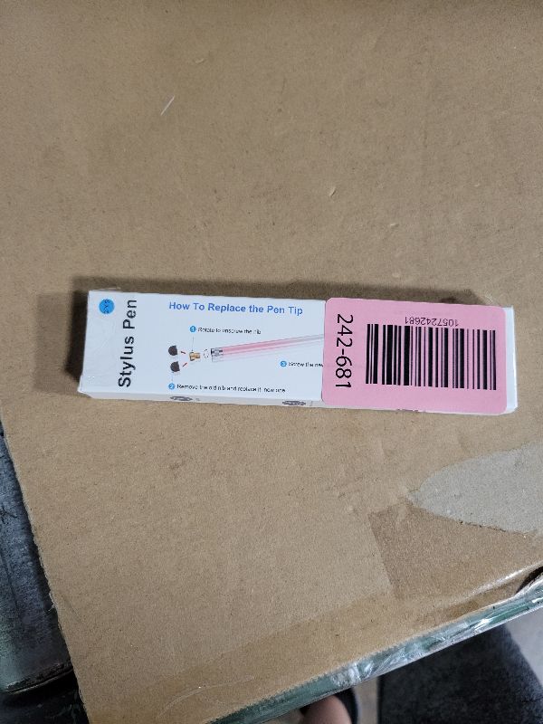 Photo 1 of 2PCS Stylus Pens for Touch Screens,Stylus Pen for iPhone/iPad/Tablet Android/Microsoft Surface,Compatible with All Touch Screens(White Pink/White Purple)