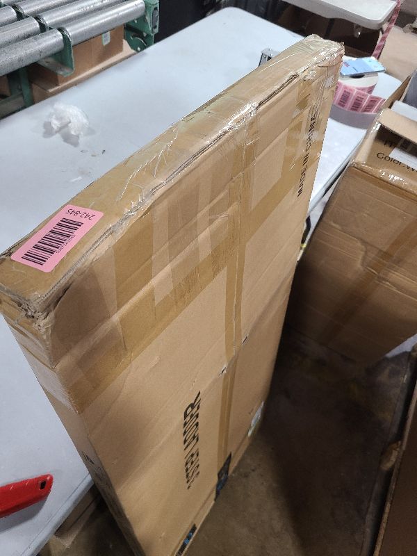 Photo 1 of 3 Step Ladder, Protable Steel Folding Stool with Wide Anti-Slip Pedal, 500lbs Sturdy Steel Ladder, Black