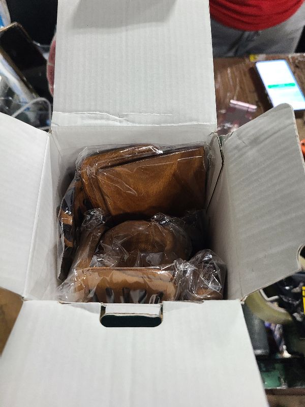 Photo 1 of 10 Pack Wooden Utensils for Cooking, Wood Utensil Set for Kitchen, Teak Wooden Spoon for Cooking, Non-Stick Spatula Ladle