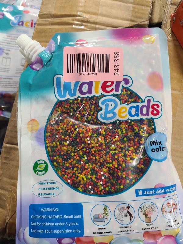 Photo 1 of 220,000 Pieces Wa.te.r Gel Beads,Gel Beads for Vases Filler for Wedding Centerpieces,Flora Arrangement,Christmas Decorations and Home Decor,Soilless Planting,Table Decorations
