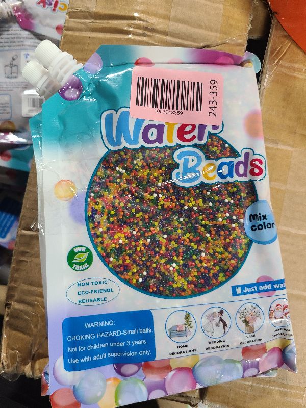 Photo 1 of 220,000 Pieces Wa.te.r Gel Beads,Gel Beads for Vases Filler for Wedding Centerpieces,Flora Arrangement,Christmas Decorations and Home Decor,Soilless Planting,Table Decorations