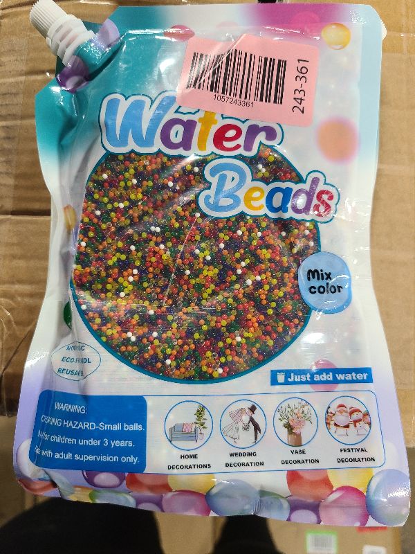 Photo 1 of 220,000 Pieces Wa.te.r Gel Beads,Gel Beads for Vases Filler for Wedding Centerpieces,Flora Arrangement,Christmas Decorations and Home Decor,Soilless Planting,Table Decorations