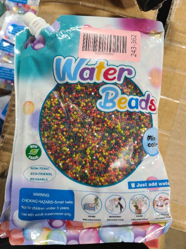 Photo 1 of 220,000 Pieces Wa.te.r Gel Beads,Gel Beads for Vases Filler for Wedding Centerpieces,Flora Arrangement,Christmas Decorations and Home Decor,Soilless Planting,Table Decorations