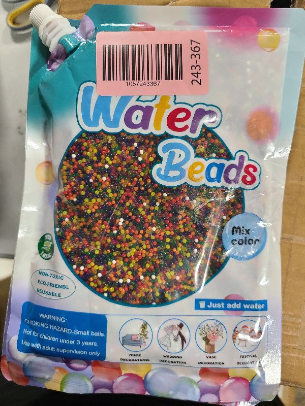 Photo 1 of 220,000 Pieces Wa.te.r Gel Beads,Gel Beads for Vases Filler for Wedding Centerpieces,Flora Arrangement,Christmas Decorations and Home Decor,Soilless Planting,Table Decorations