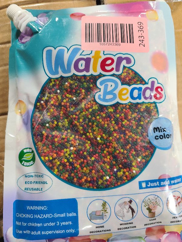Photo 1 of 220,000 Pieces Wa.te.r Gel Beads,Gel Beads for Vases Filler for Wedding Centerpieces,Flora Arrangement,Christmas Decorations and Home Decor,Soilless Planting,Table Decorations