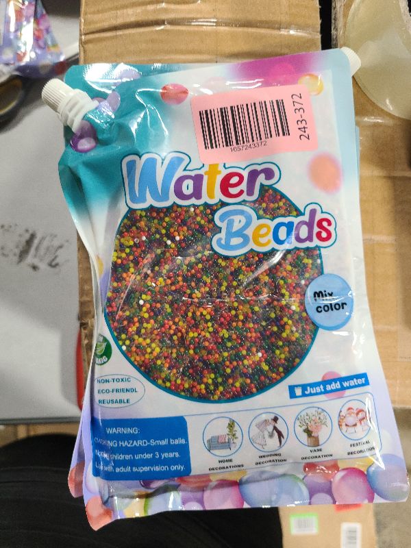 Photo 1 of 220,000 Pieces Wa.te.r Gel Beads,Gel Beads for Vases Filler for Wedding Centerpieces,Flora Arrangement,Christmas Decorations and Home Decor,Soilless Planting,Table Decorations