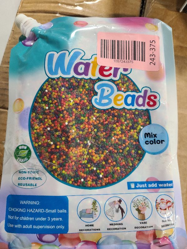 Photo 1 of 220,000 Pieces Wa.te.r Gel Beads,Gel Beads for Vases Filler for Wedding Centerpieces,Flora Arrangement,Christmas Decorations and Home Decor,Soilless Planting,Table Decorations